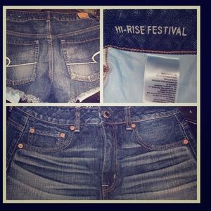 HI-Rise American Eagle festival shorts